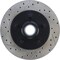 Centric Parts Sport Drilled/Slotted Brake Rotor, 127.66025R 127.66025R - alternate 1